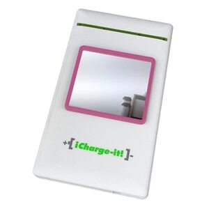 Power Bank With Mirror Charm iPhone Android Cell Phone Tablet